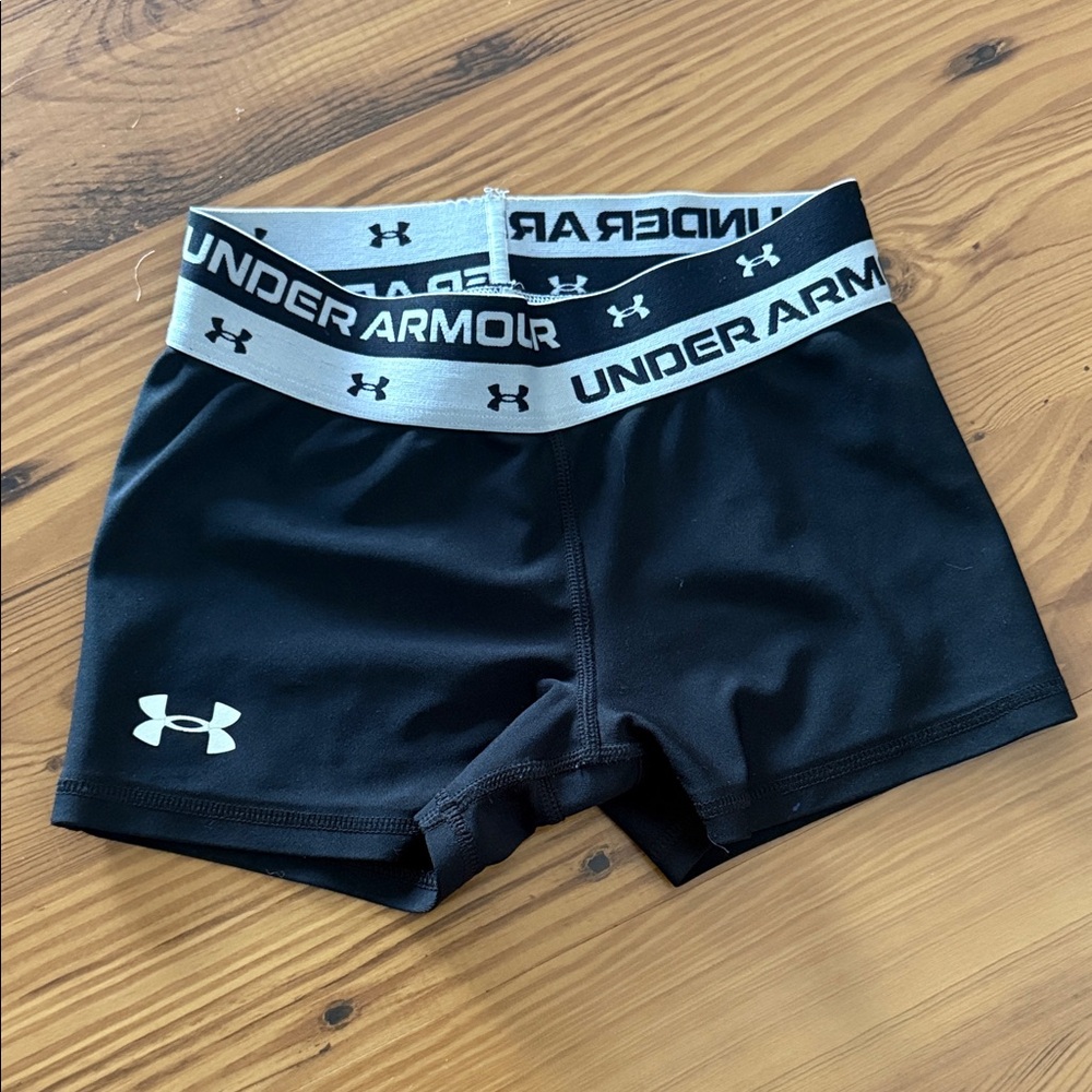 Under Armour Kids Black Athletic Shorts